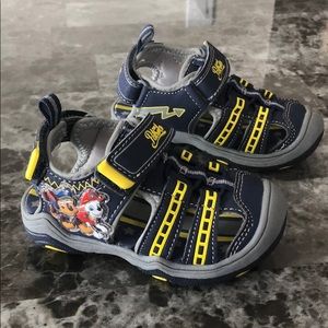 Paw Patrol Toddler Sandals Size 5